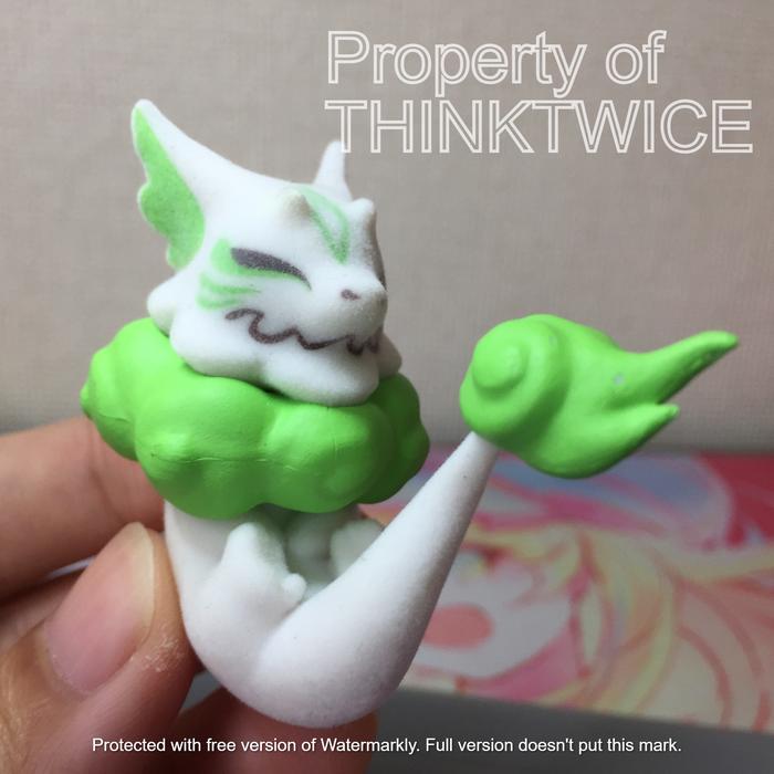Gachapon Japan fox spirit - Figure keren