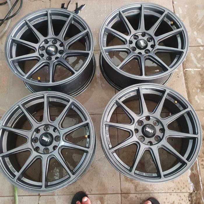 Velg Bekas Mobil Celong HSR SHINJUKU R16X78 Pcd 8X100-114,3 ET25 GREY