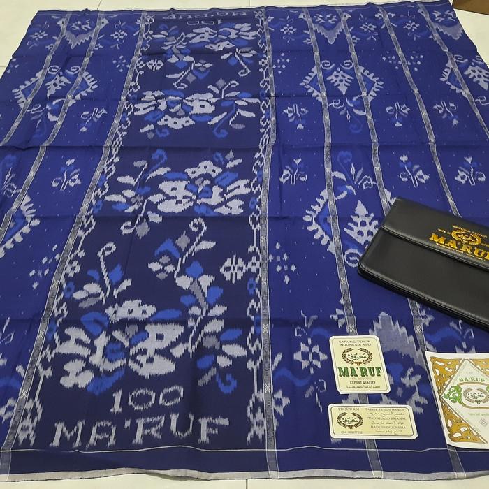 sarung tenun MA RUF MESRES 100%