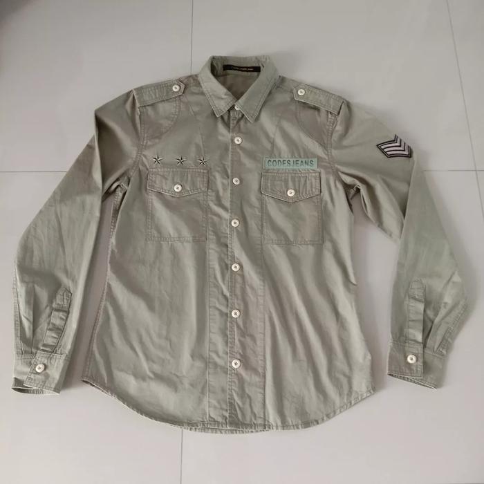 Kemeja Codes combine jeans size L