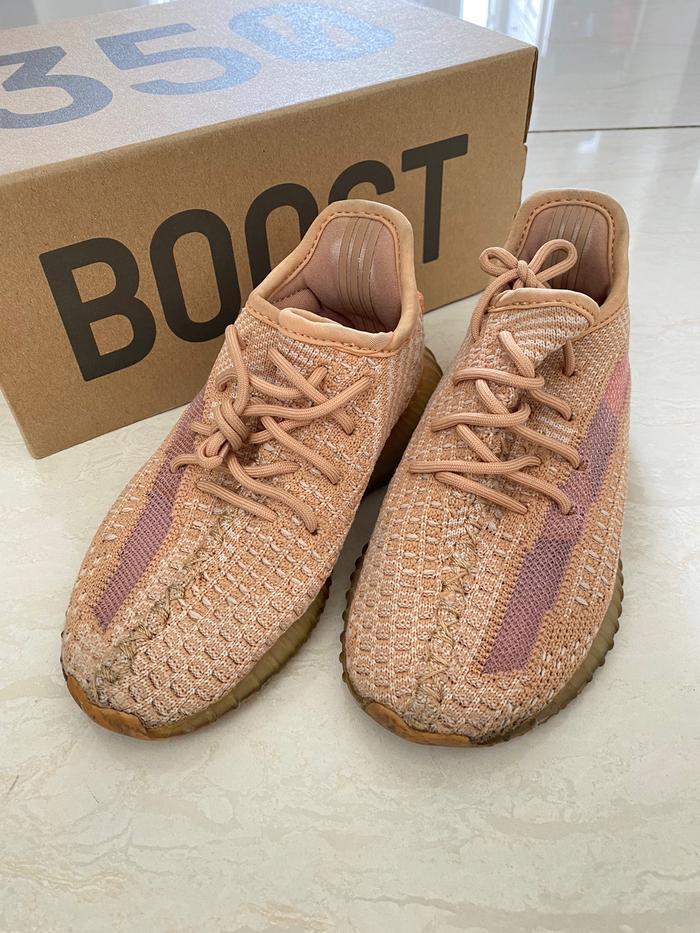 Adidas Yeezy Boost 350 v2 Infant CLAY 100% original Second like new