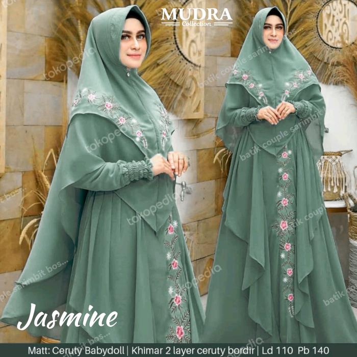 FREE KHIMAR / GAMIS SYARI CERUTY MUSLIM SYARI GAMIS ORI PREMIUM