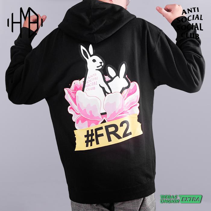 ASSC X FR2 Lapin Hoodie Black