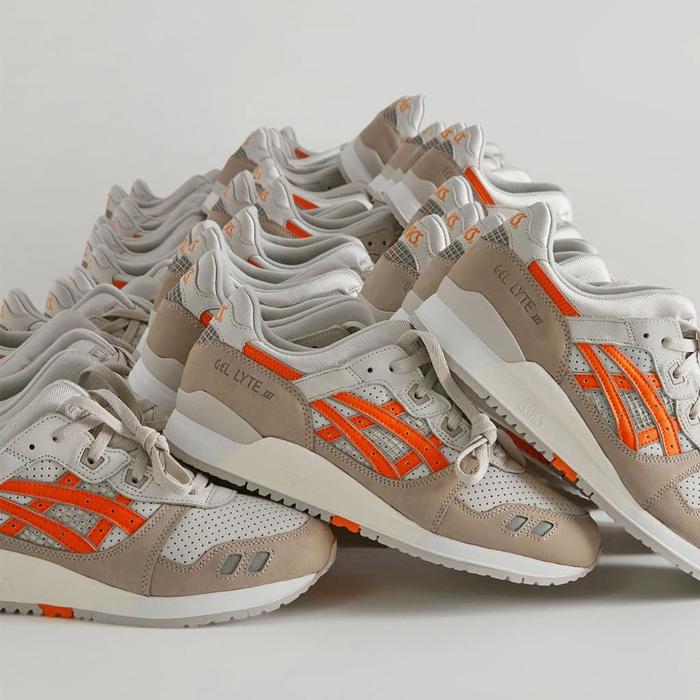 Asics Gel lyte 3 Remastered Ronnie Fieg Super Orange Kith Original