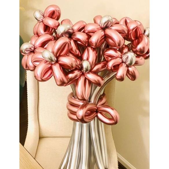 1 Hari Jadi Flowers ballon / bucket balon / bucket ballon viral /