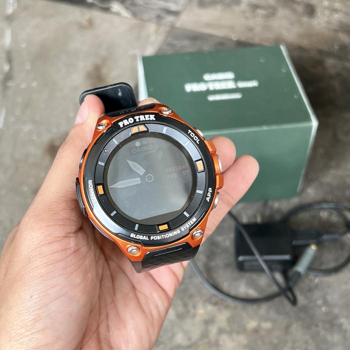 Casio Protrek WSD-F200RG WSDF200RG lengkap
