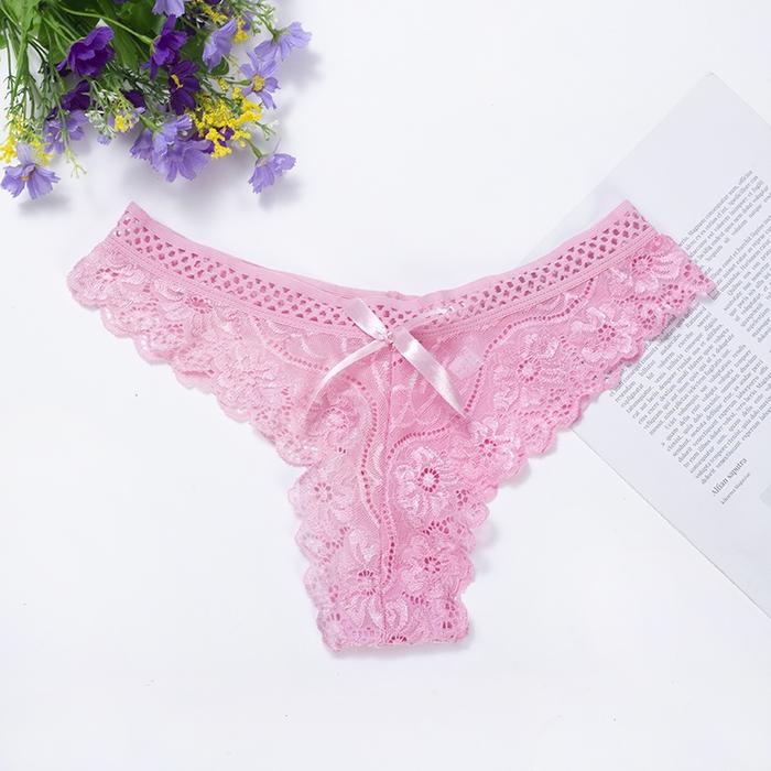 gstring renda transparan