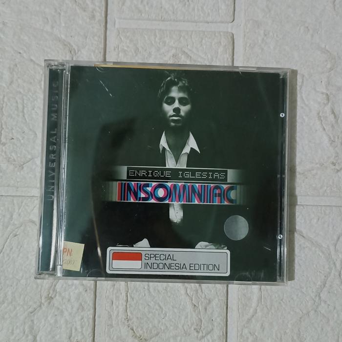 CD audio musik, Enrique Iglesias - insomniac.