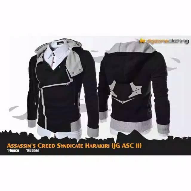 Jaket Assassin creed Hoodie Zipper