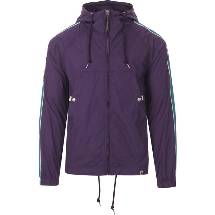 Pretty Green Wright Zip Jacket Purple Original