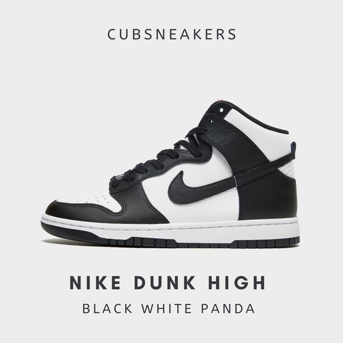 NIKE DUNK HIGH BLACK WHITE PANDA (LOW WMNS GS SPARTAN GREEN MICHIGAN)