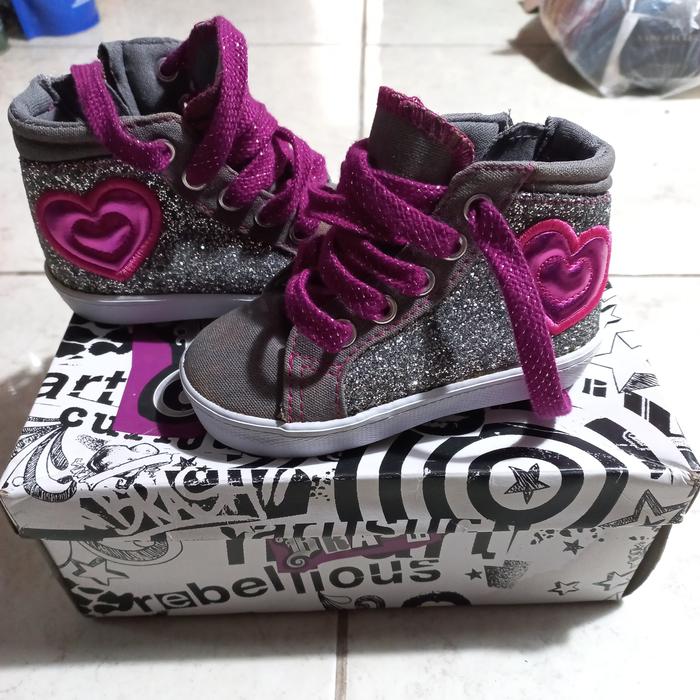 sepatu anak brash blink blink size 6 /22