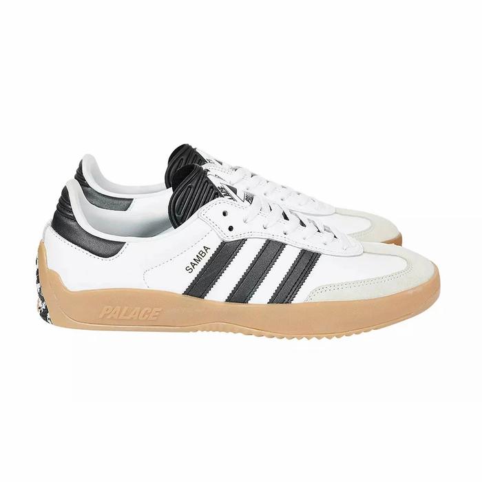 Palace x Adidas Puig Samba "White Black" HQ6098