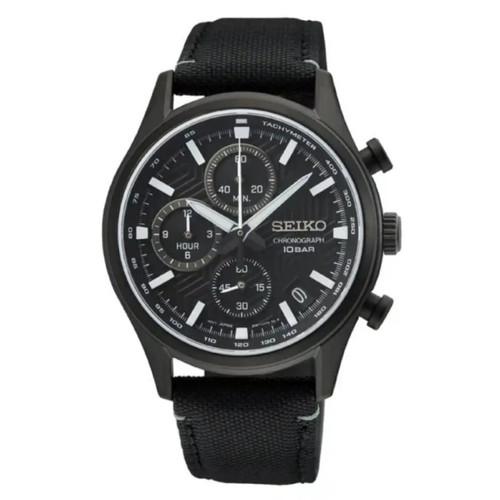 Seiko Chronograph SSB421P1 Black Nylon Strap