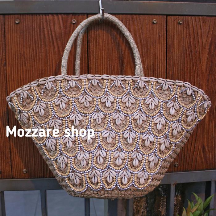 tas anyaman handmade bali mote tas rajut pantai