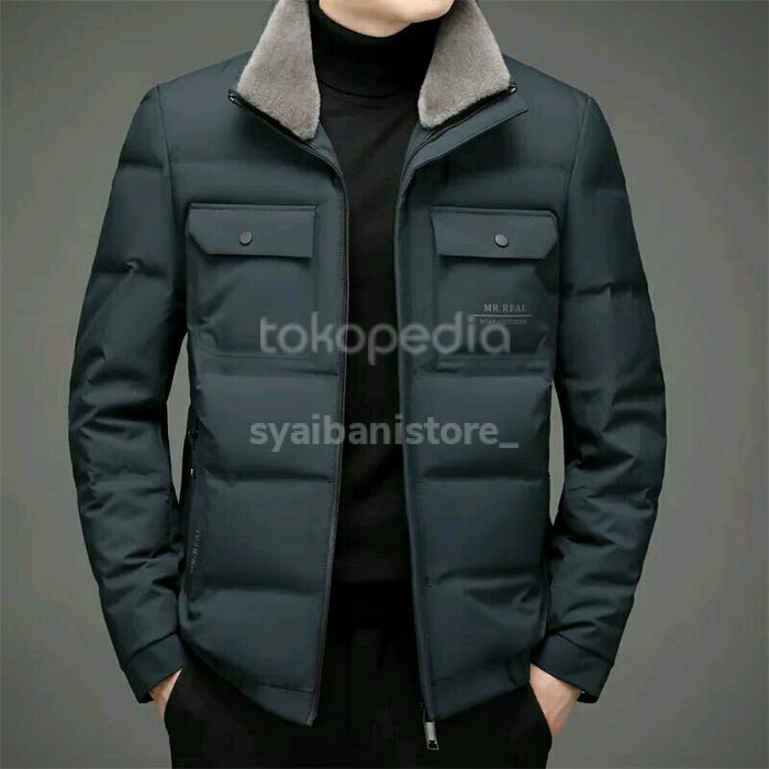 jaket winter pria uniqlo tebal