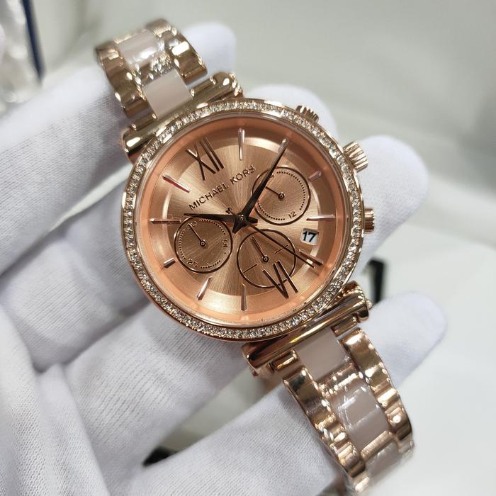 Jam Tangan Wanita Michael Kors Mk6560 Mk6558 Mk6559 Fullset Box Ori Mk