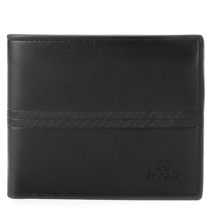 Dompet Pria /De Carlo/villux wallet/warna hitam