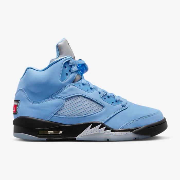 Nike Air Jordan 5 Retro University Blue UNC Original Resmi