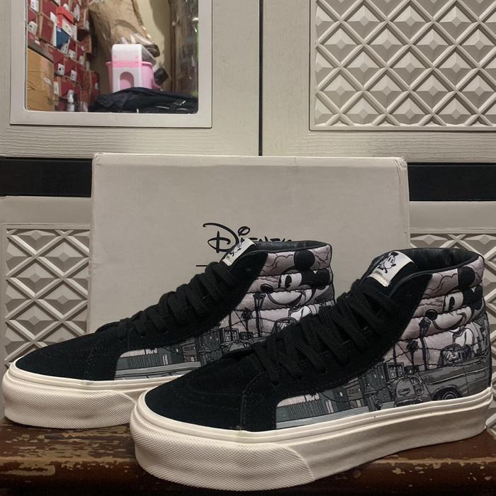 ORIGINAL SK8 HI MICKEY 90TH VANS VAULT OG X DISNEY MISTER CARTOON