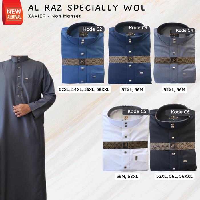 JUBAH AL RAZ WOLL NON MANSET