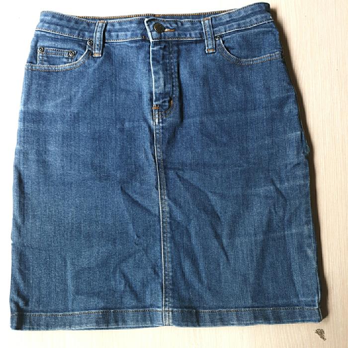 ROK JEANS DENIM wanita Merk Dust bawahan bottom