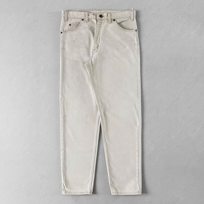 Vintage ivory levis 550 orange tab USA denim jeans 34/32 not 501 505