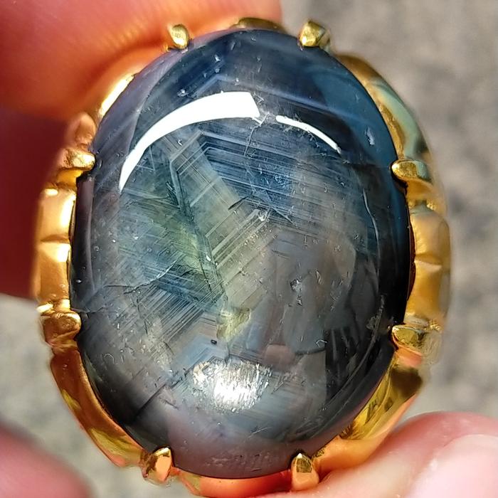 Bangsing biru jumbo / sapphire thailand big size