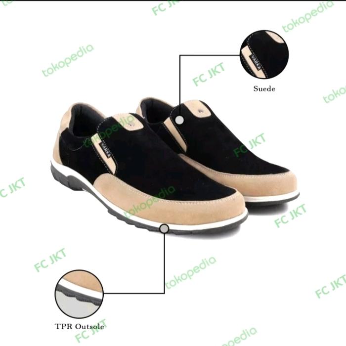 Brand New Sepatu Varka Slip On Original buat kuliah,kerja or Traveling