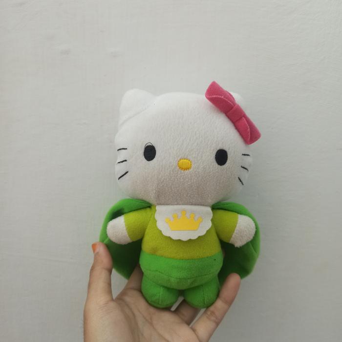 PL boneka hello kitty kostum kodok brand mcd