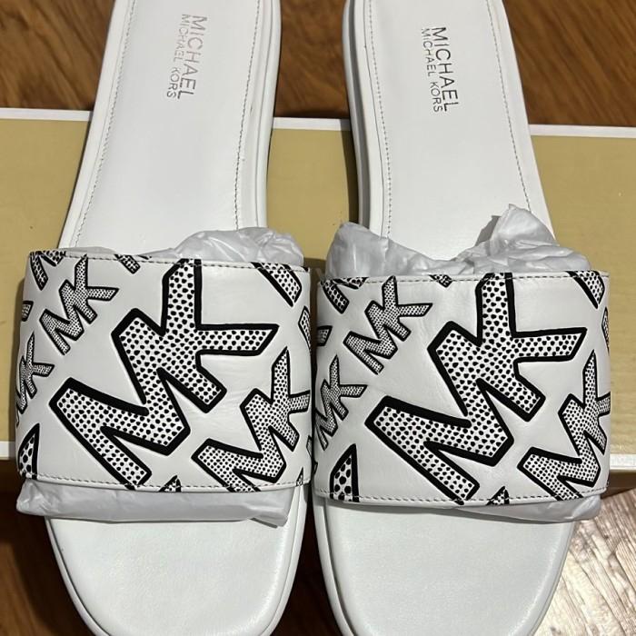 Michael Kors Sadler slide Original authentic sandal MK