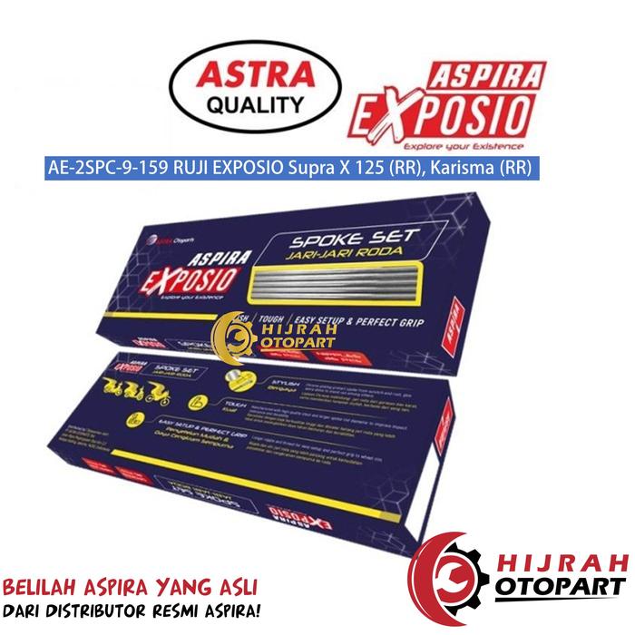 AE-2SPC-9-159 RUJI EXPOSIO Supra X 125 (RR), Karisma (RR)