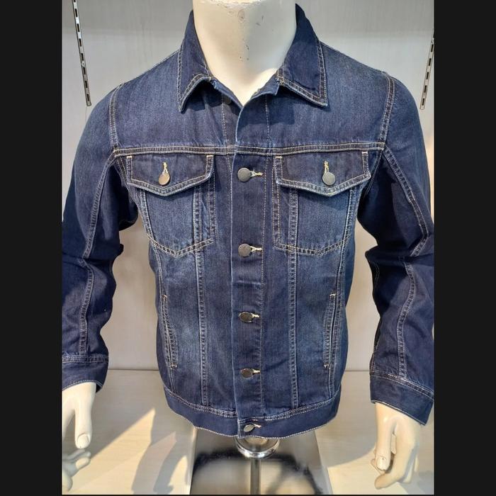 JAKET PRIA DENIM EMBA PLAY IT COOL SIZE L