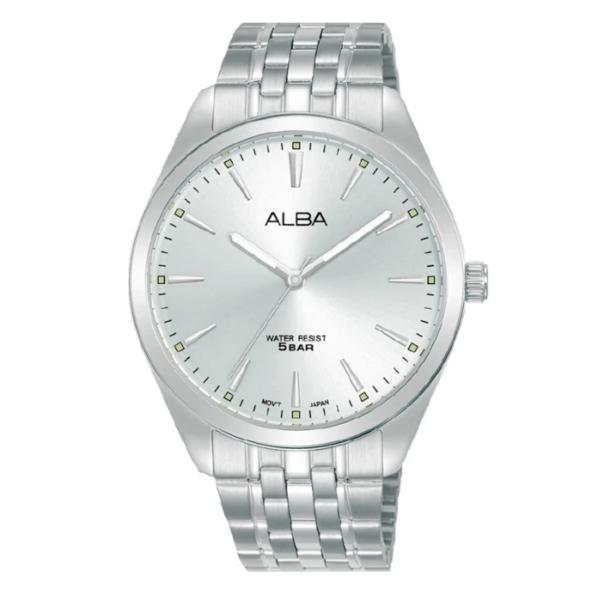Jam Tangan Pria ALBA Japan Quartz ARX107X1 ARX107 Silver Original
