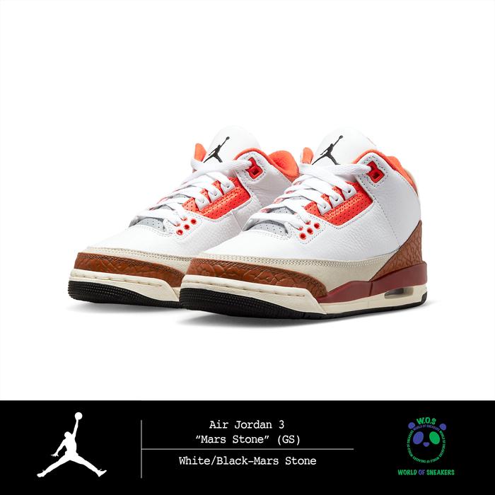 Air Jordan 3 Retro “Mars Stone” (GS)