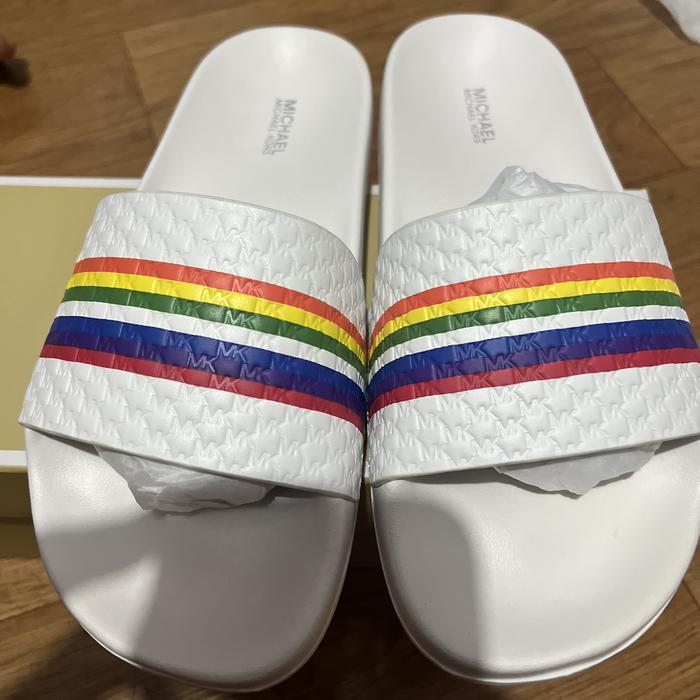 Michael kors gilmore slide original authentic sandal MK