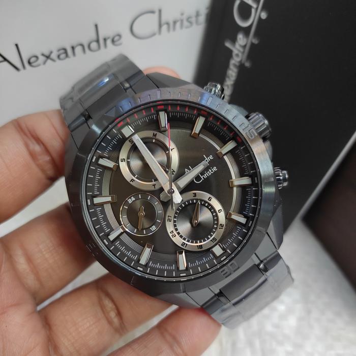 Jam PRIA ORIGINAL Alexandre Christie Ac 6581 MF All Stainless