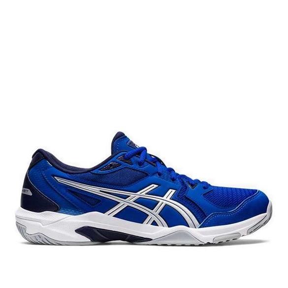 Sepatu Asics Gel Rocket 10 Badminton Blue Men Original Limited
