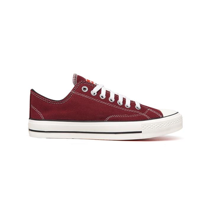 Sepatu Dorks Back To Scholl Low Maroon Original Sneakers Pria Wanita