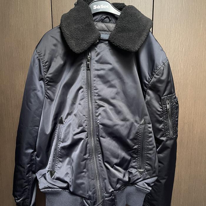 Zara man bomber jacket black preloved size XL