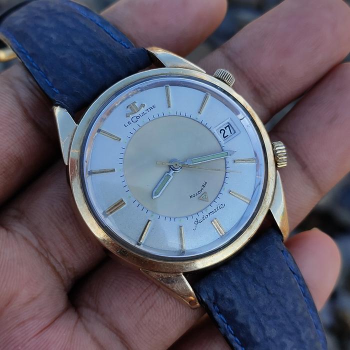 JAM TANGAN JAEGER LECOULTRE MEMOVOX 1960'S SWISS ORIGINAL