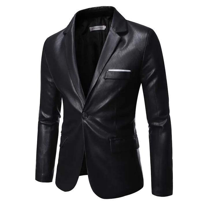 jas kulit pria asli domba garut model blazer original