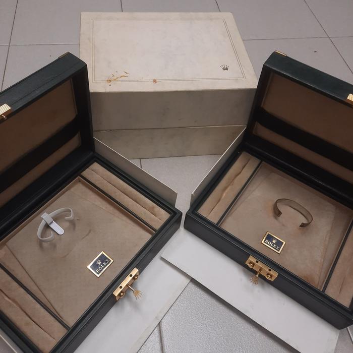 BOX ROLEX LIMITED 51.00.01 Vintage Kotak Jam Omega Tag Heuer Original