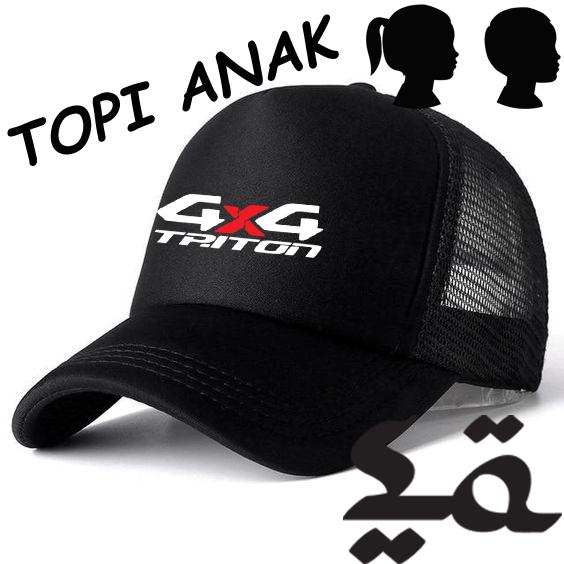 Topi Anak trucker jaring sport 4x4 triton