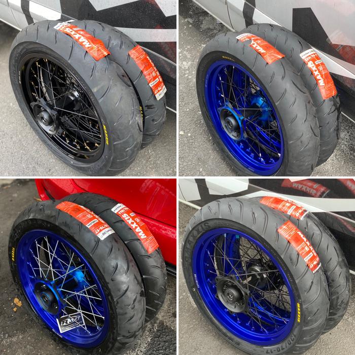 WHEELSET SUPERMOTO YAMAHA WR155R SCARLET EXPEDITION