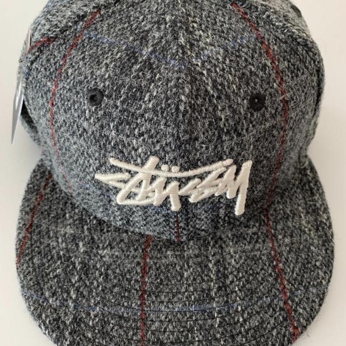 New Era 59Fifty Stussy tweed script not snapback