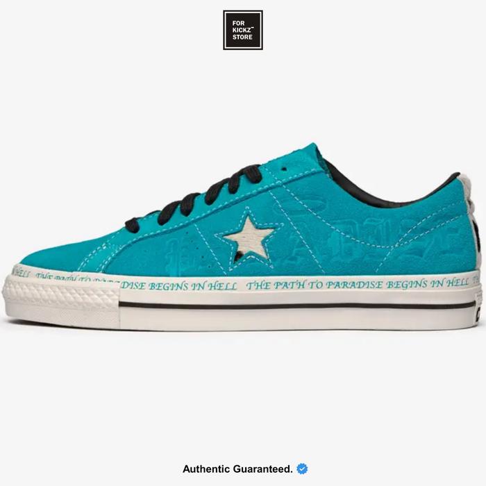 SEAN PABLO x CONVERSE ONE STAR PRO OX RAPID TEAL SKATEBOARDING