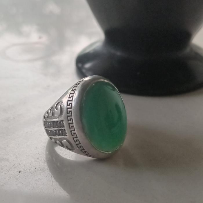 Cincin Natural Batu Ijo Garut Cisanggiri