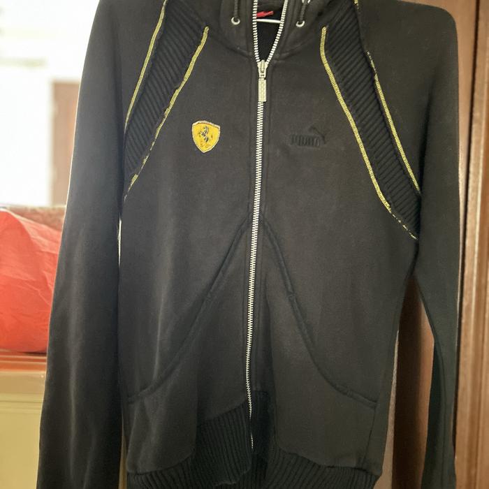 Puma x Ferrari Zipper Hoodie Black Original size M