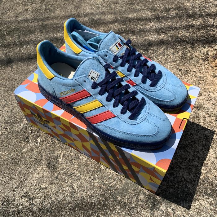 Adidas Handball Spezial x END Yellow Blue
